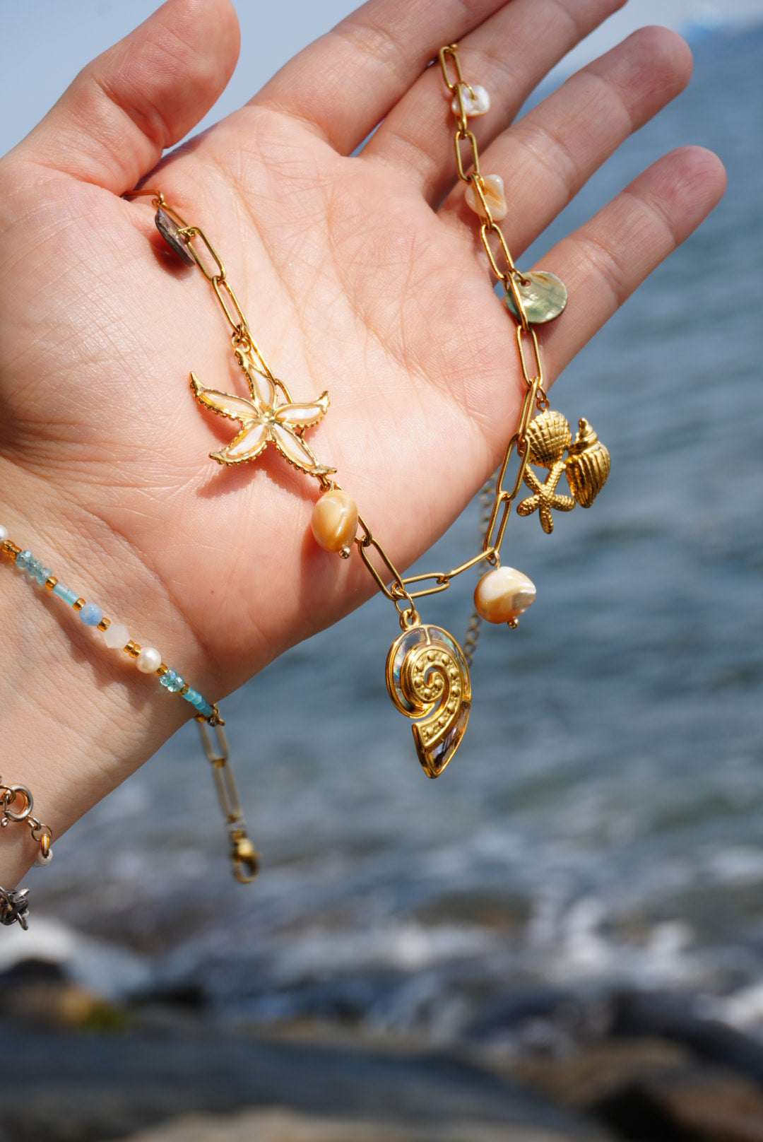 Sea Majesty Charm Necklace