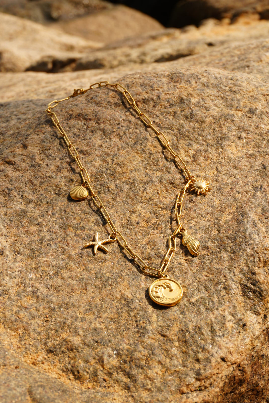 Bold Surf Charm Necklace (Multiple designs)