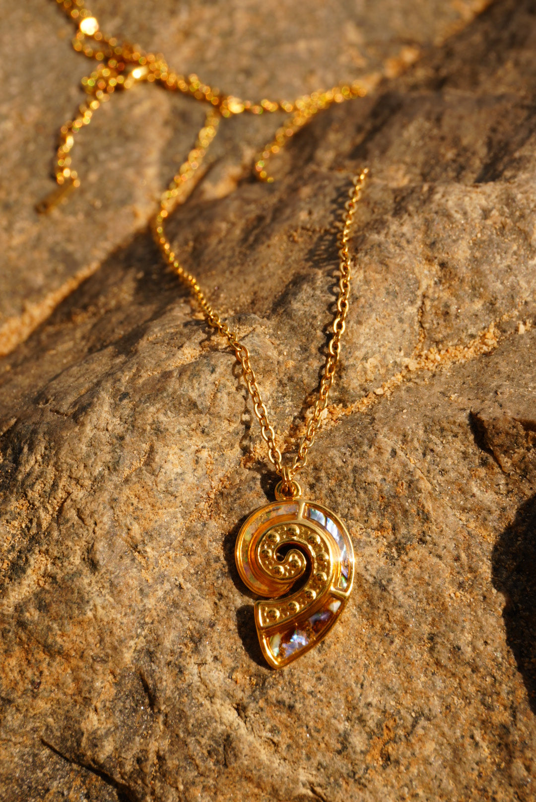 Abalone Shell Necklace (2 designs)