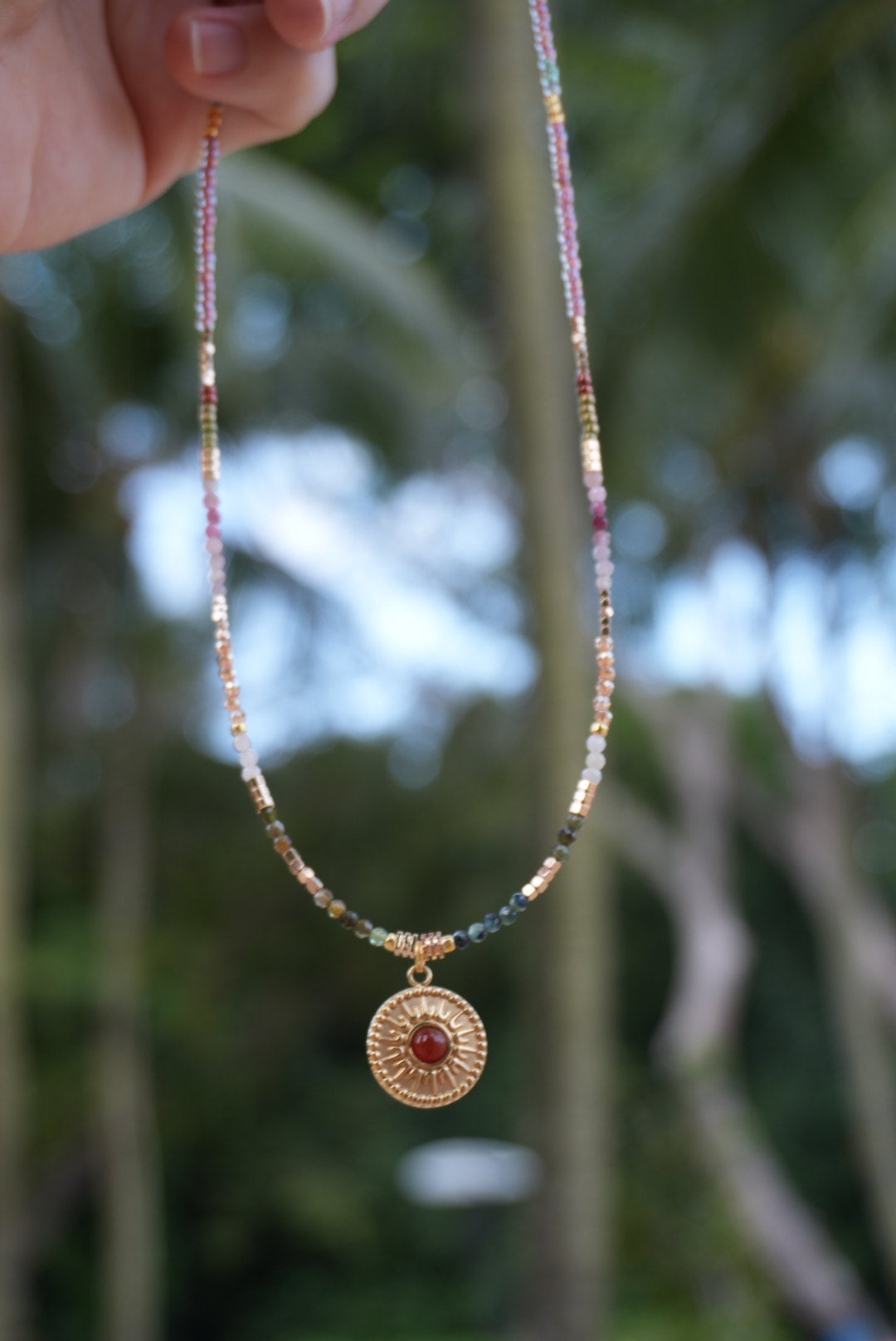 Lovers Rock Tourmaline Necklace (multiple designs)
