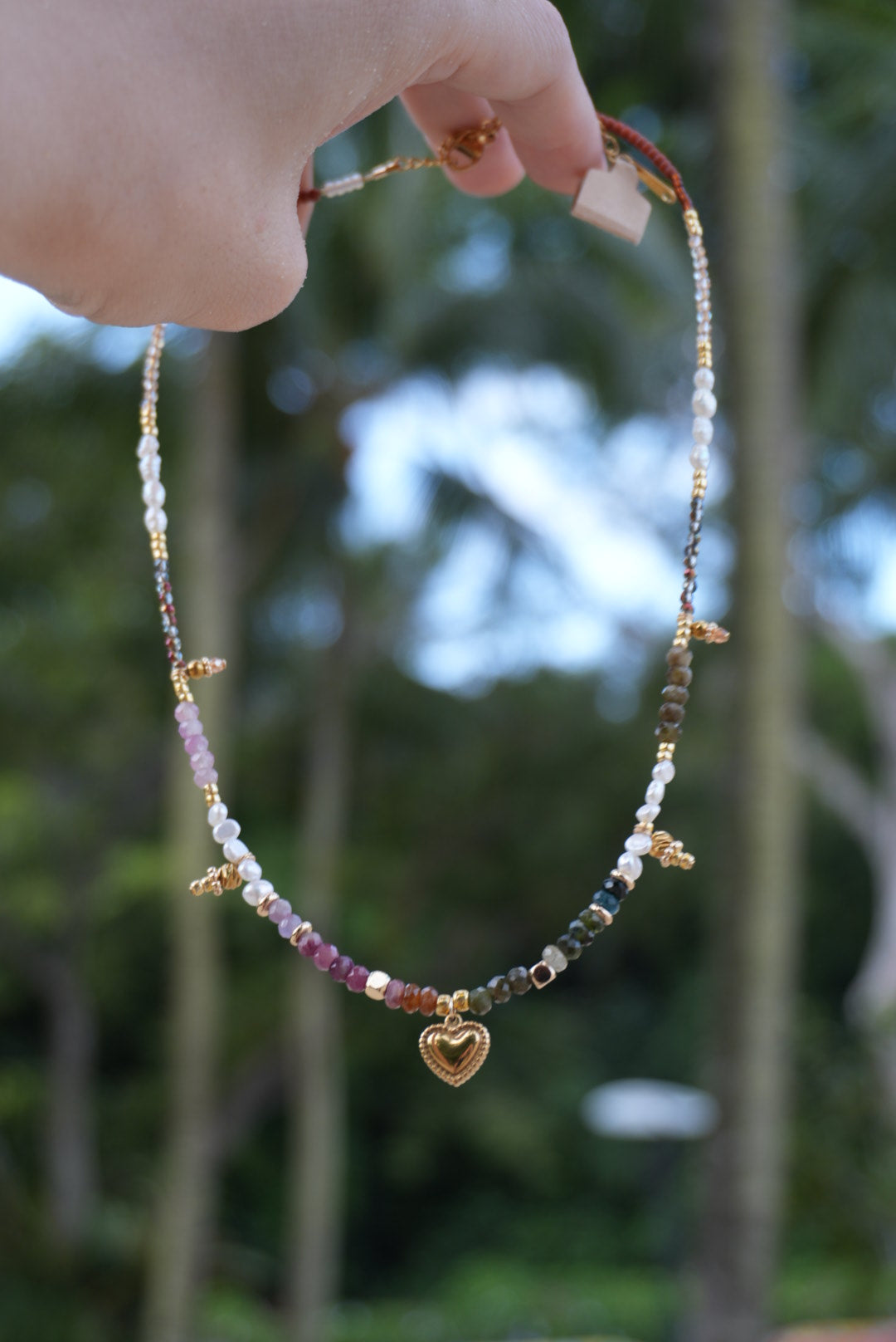 Lovers Rock Tourmaline Necklace (multiple designs)
