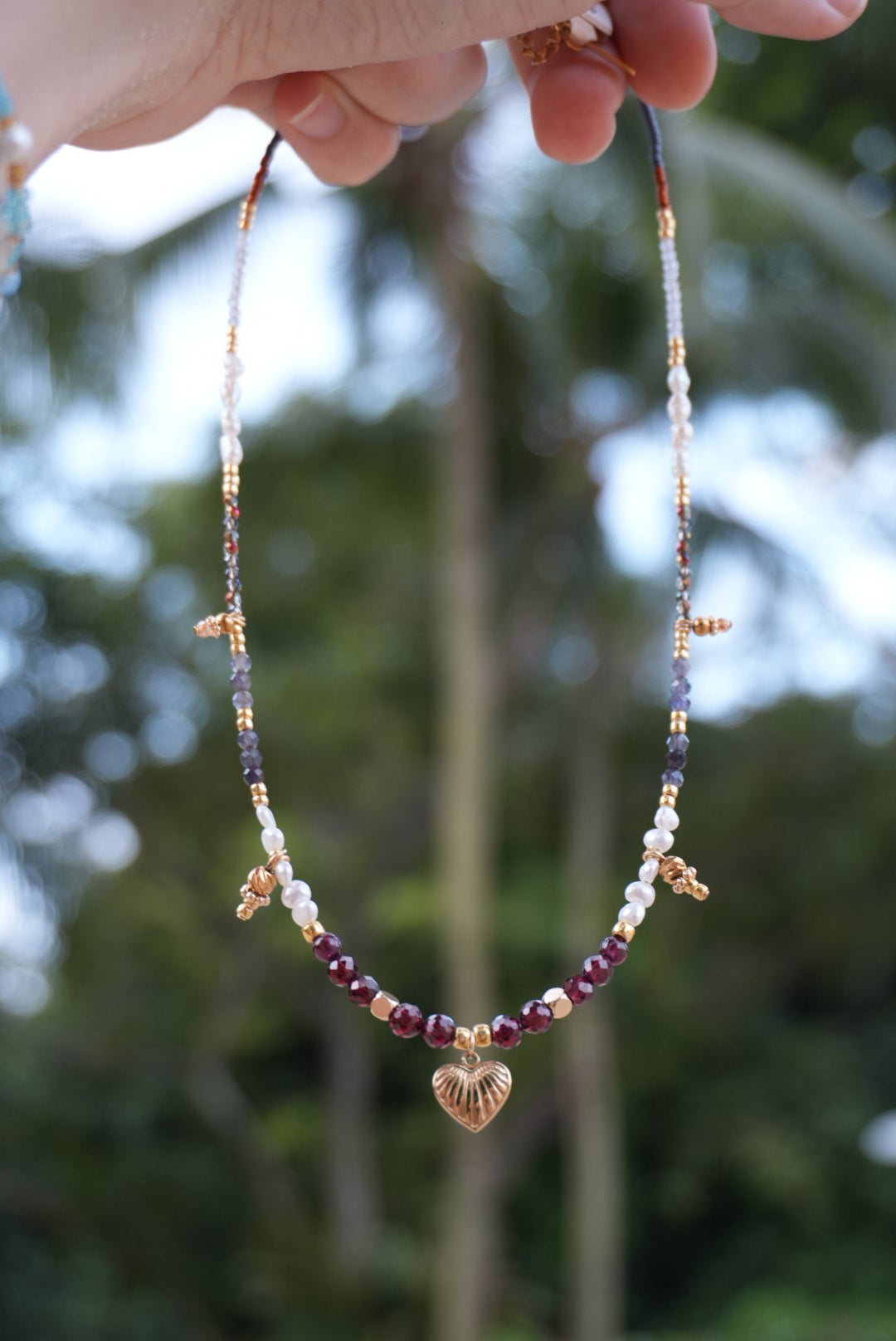 Lovers Rock Tourmaline Necklace (multiple designs)