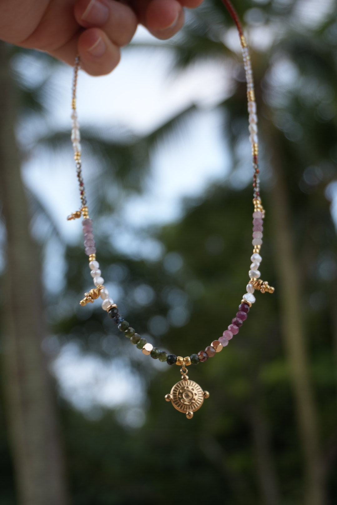 Lovers Rock Tourmaline Necklace (multiple designs)