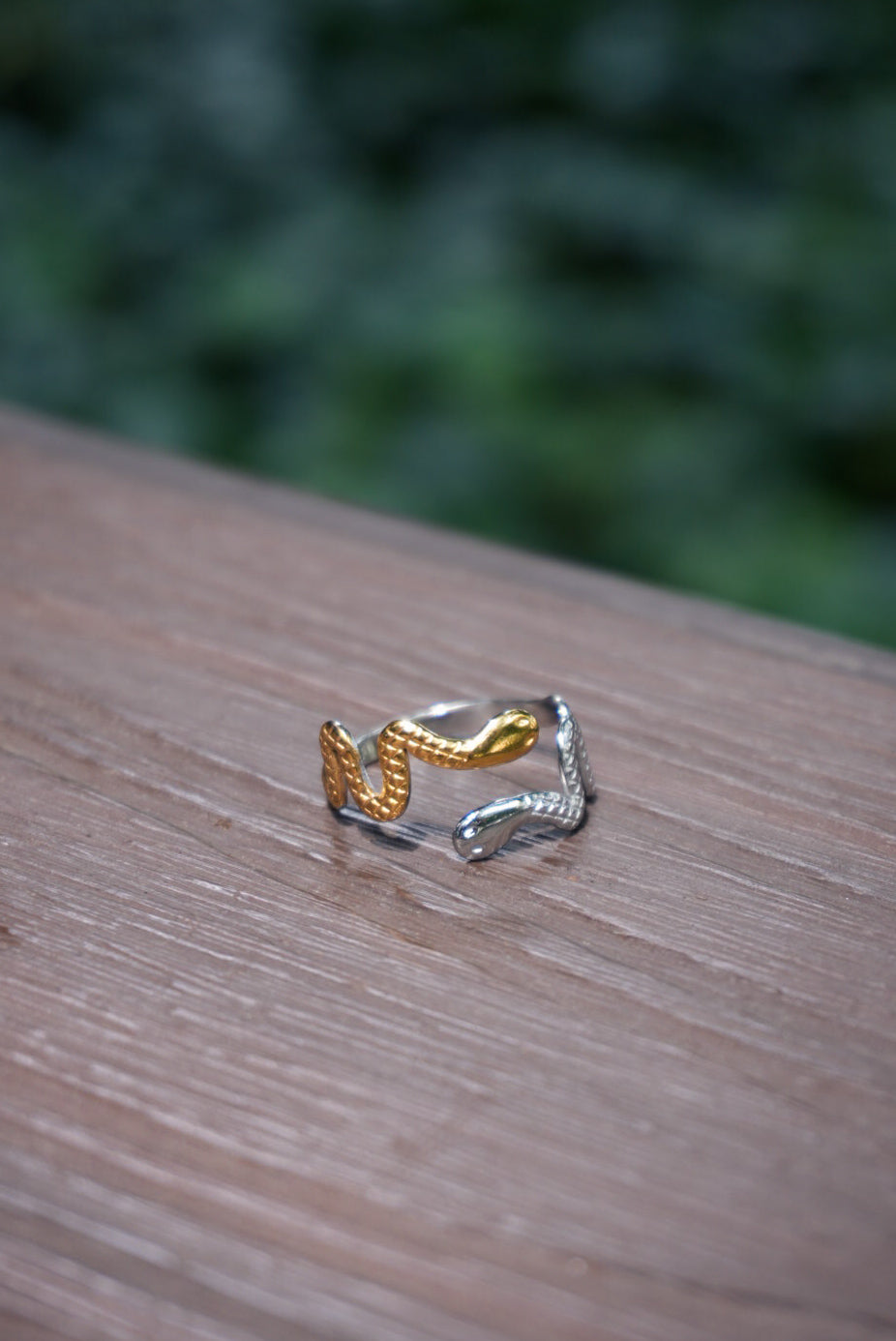 Duotone Stainless Steel Rings (7 designs)