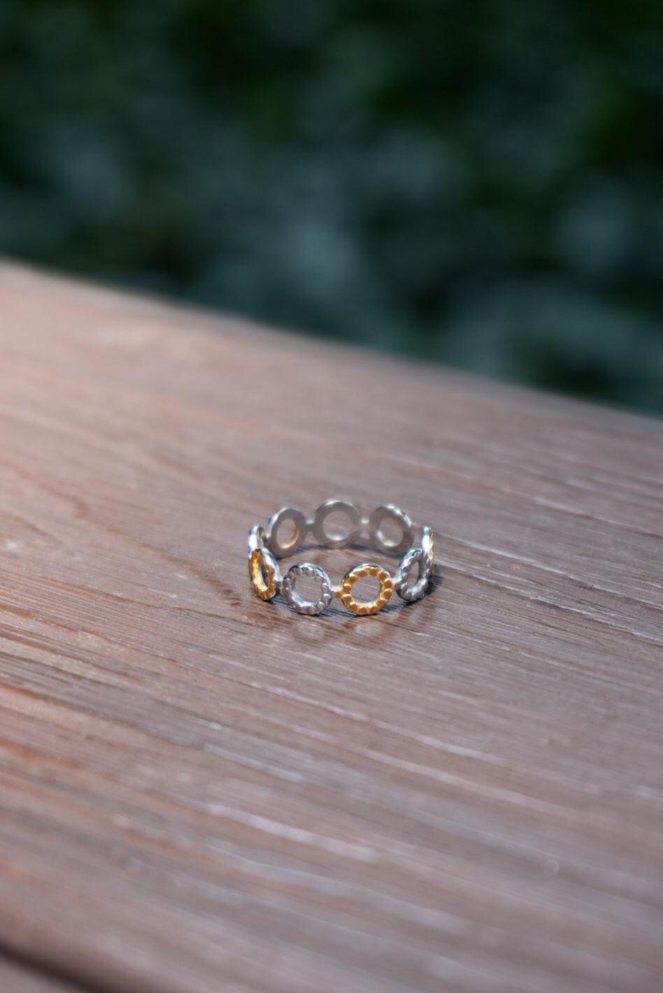 Duotone Stainless Steel Rings (7 designs)