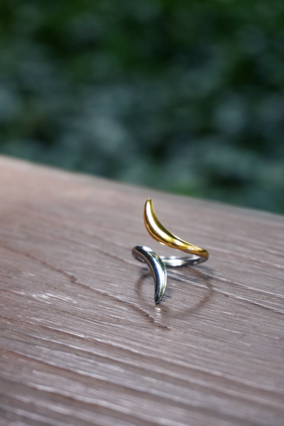 Duotone Stainless Steel Rings (7 designs)
