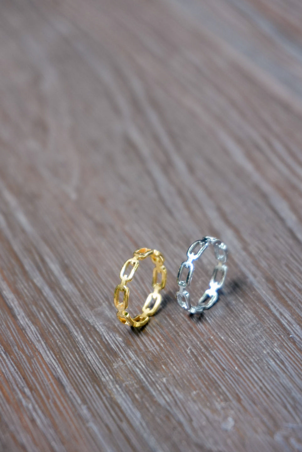 18k Gold Stainless Steel Rings (7 designs)