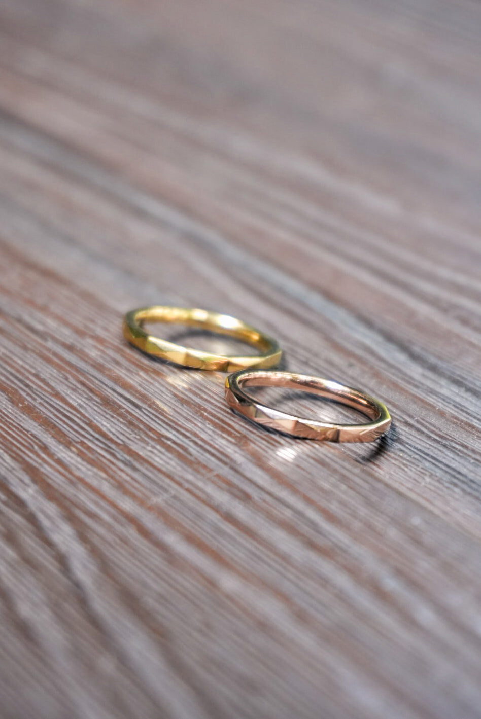18k Gold Stainless Steel Rings (7 designs)