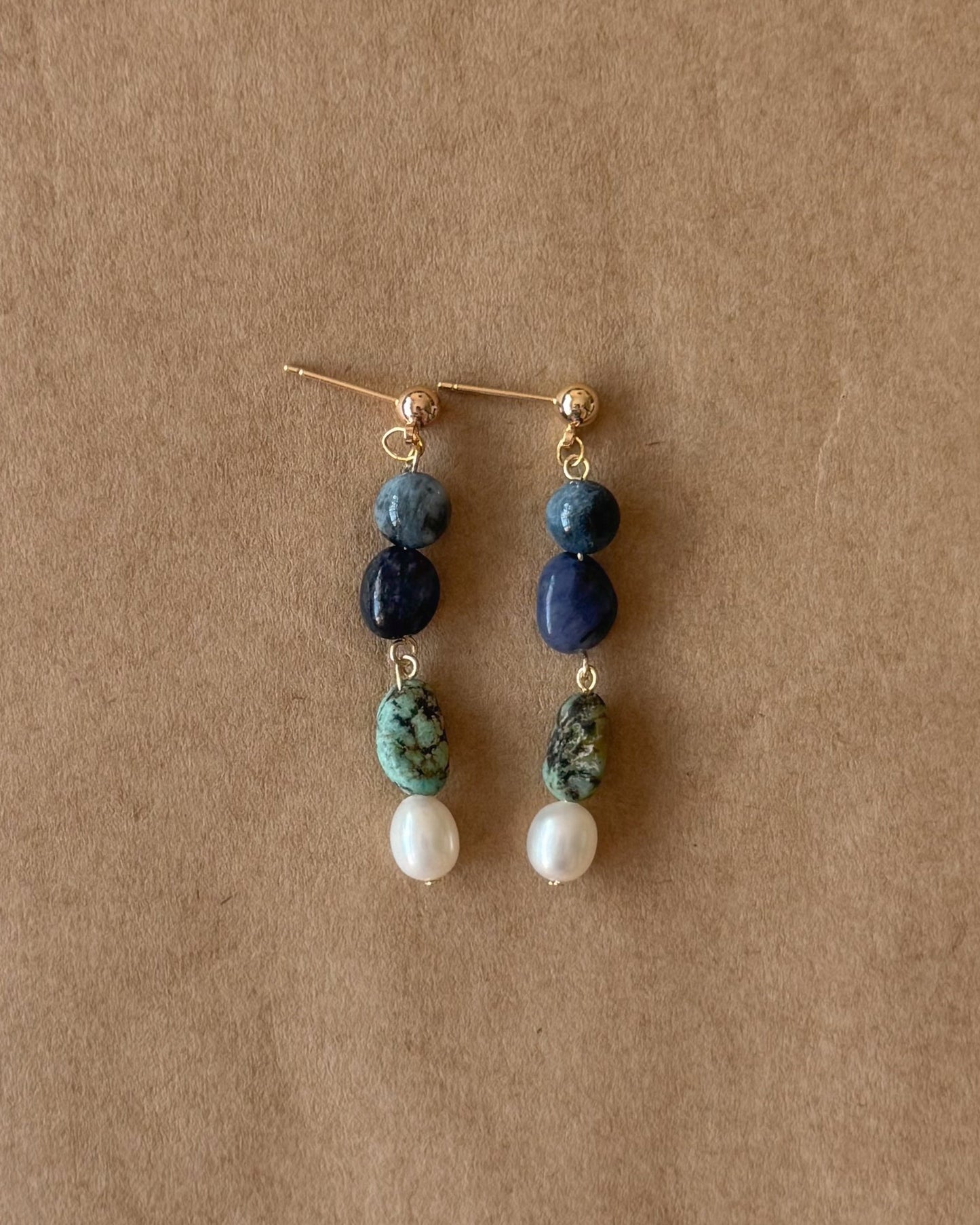 Deep Kelp Earrings