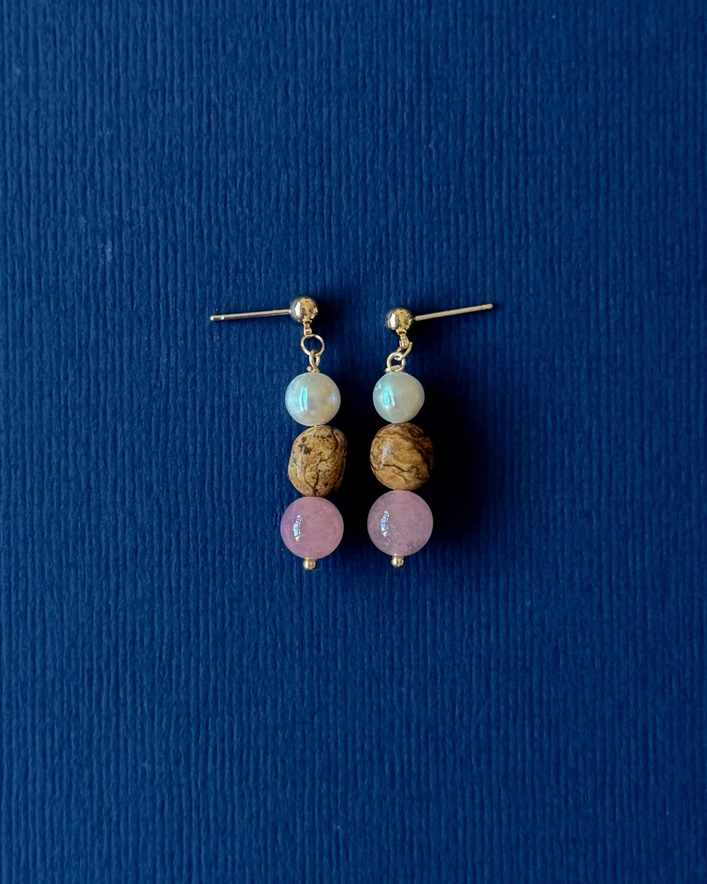Strawberry Fudge Earrings