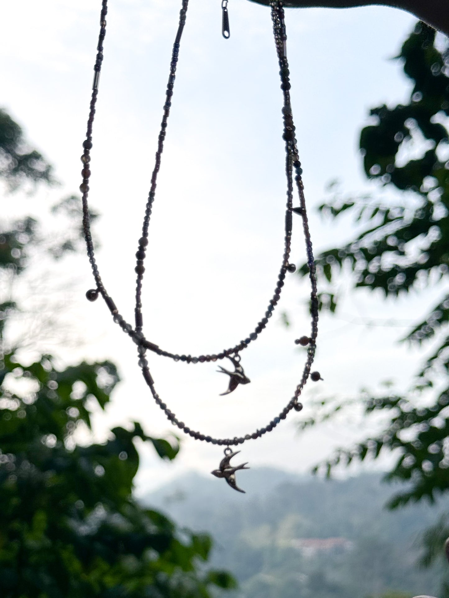 Whimsical wings Necklace