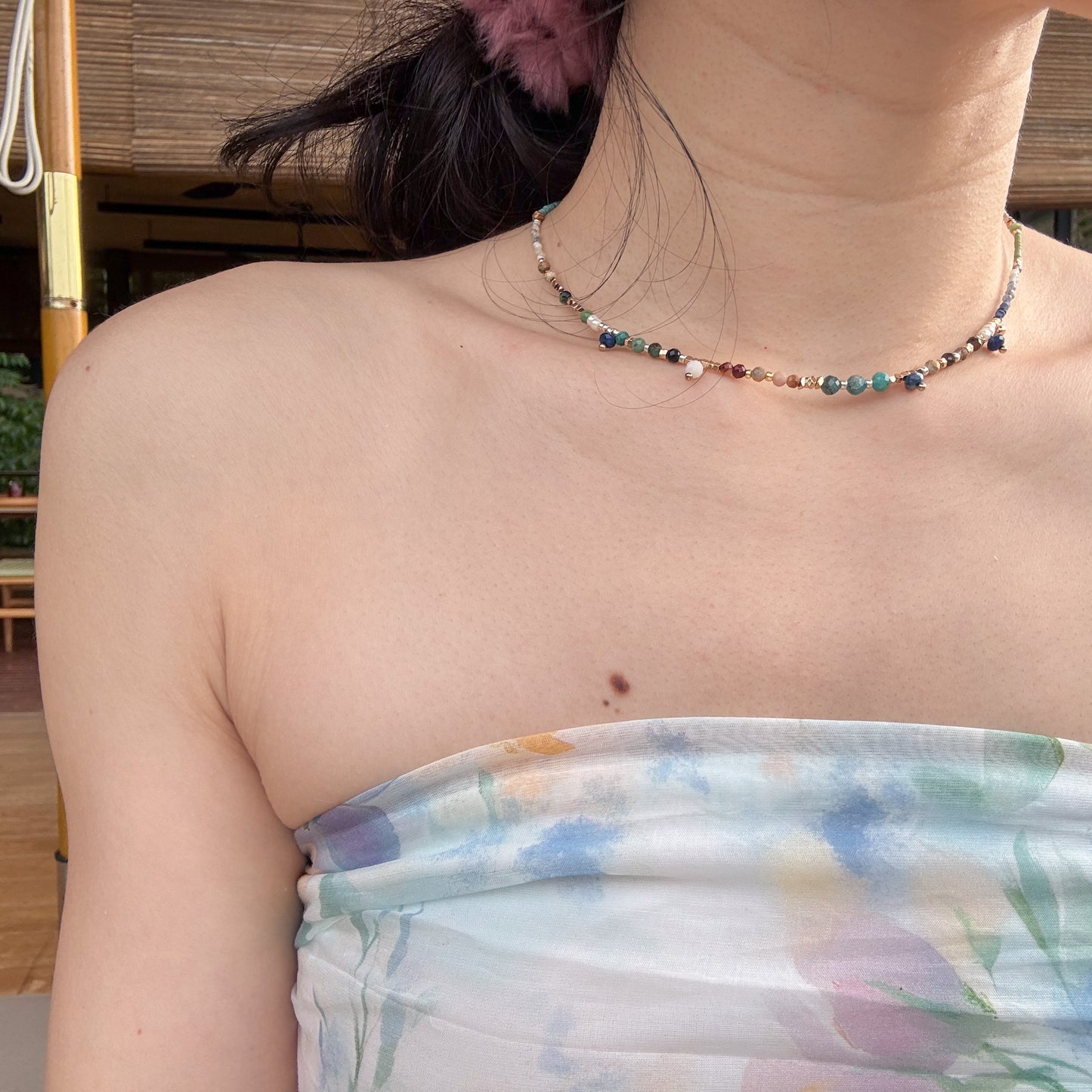 Confetti Cascade Choker