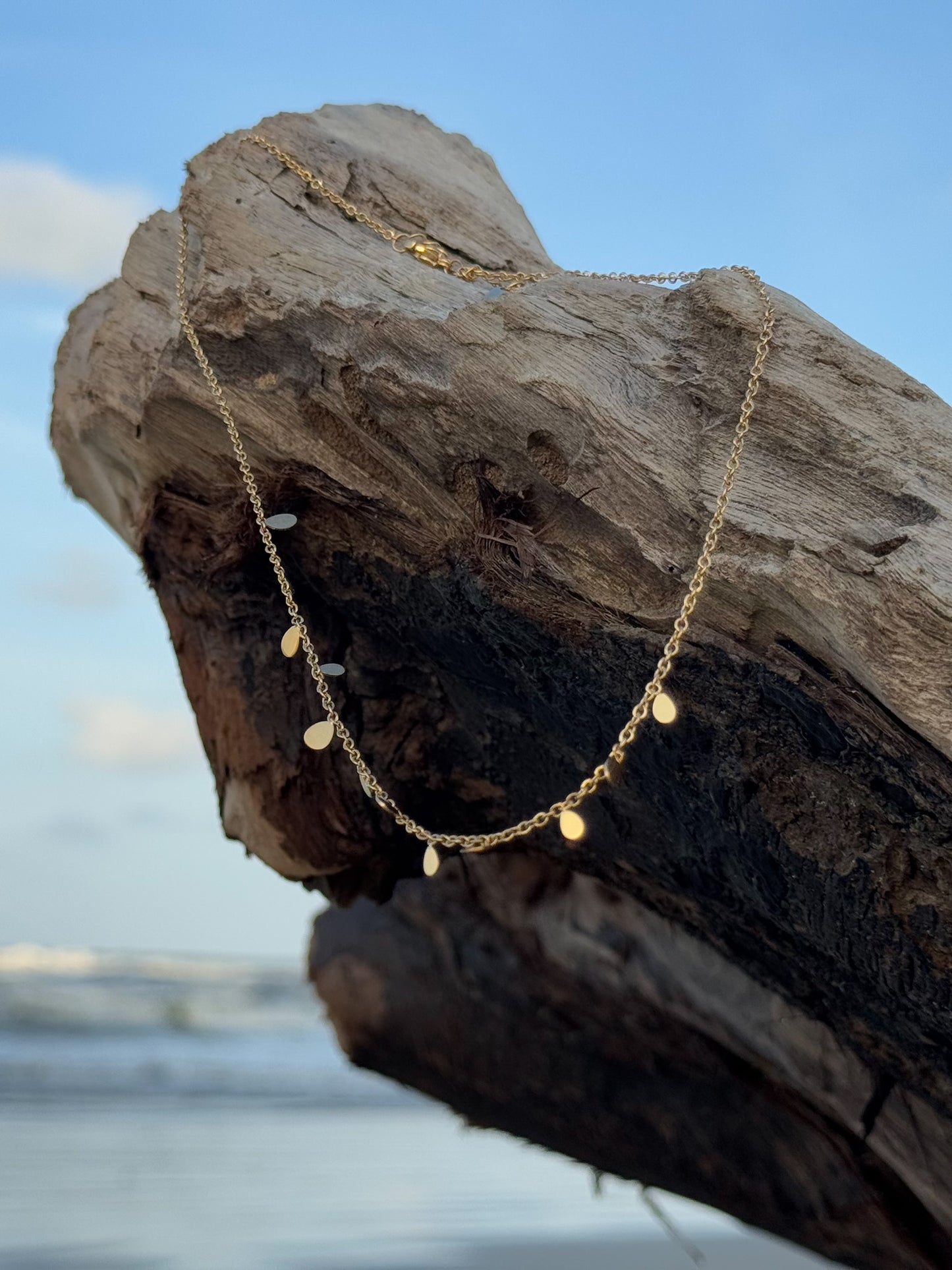 Sophisticated Disc Necklace