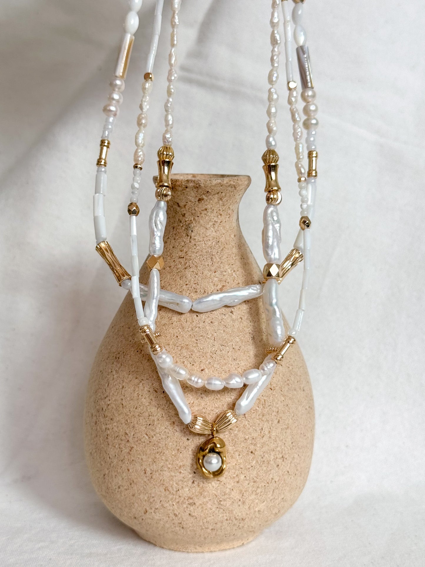 Mirelle Pearl Necklace