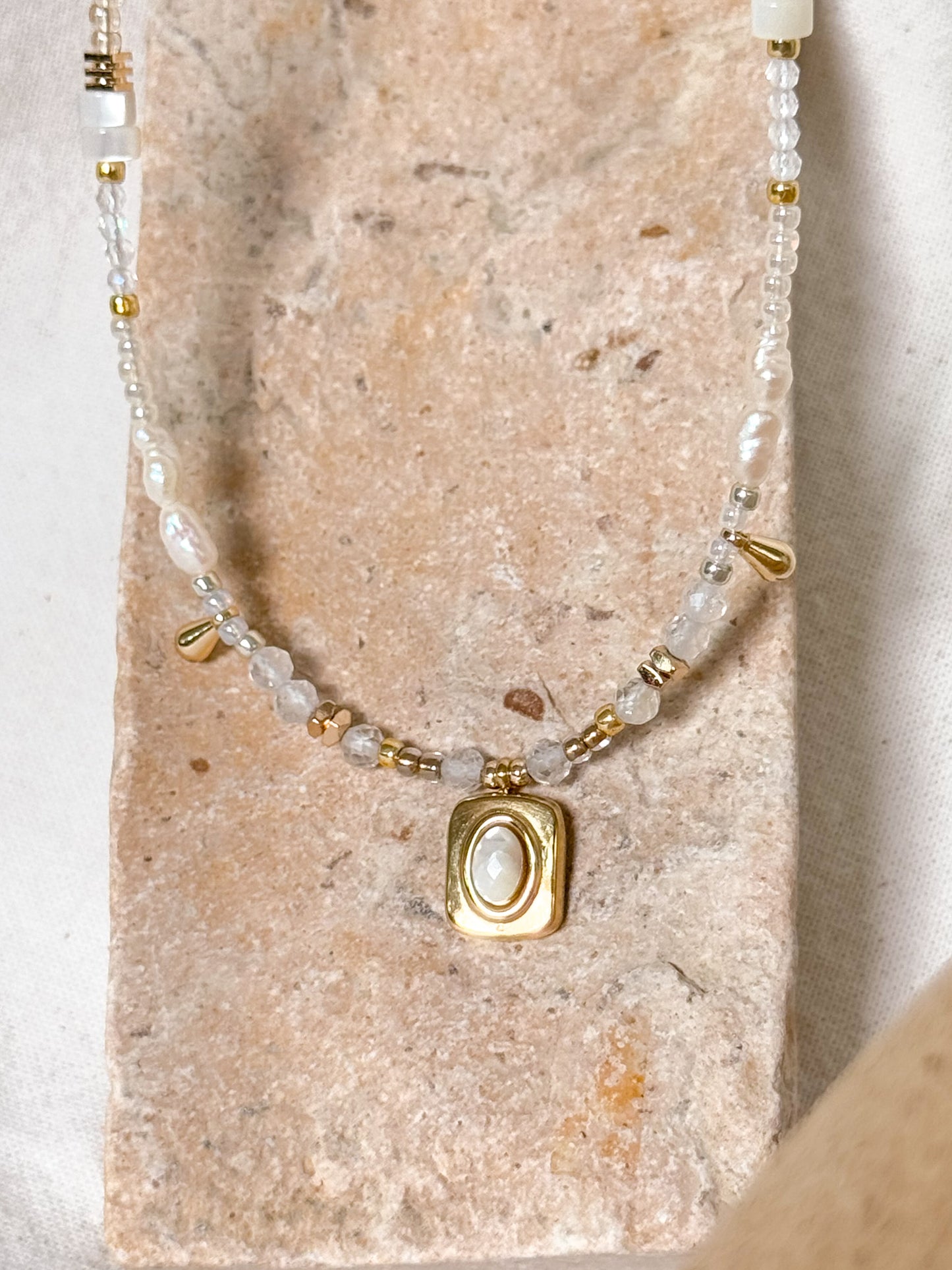 Selene’s Veil Necklaces in Gold