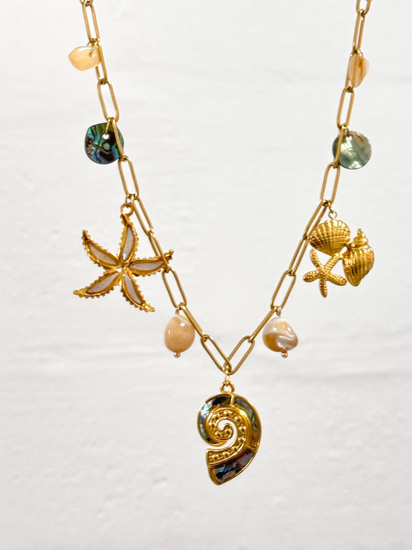 Sea Majesty Charm Necklace