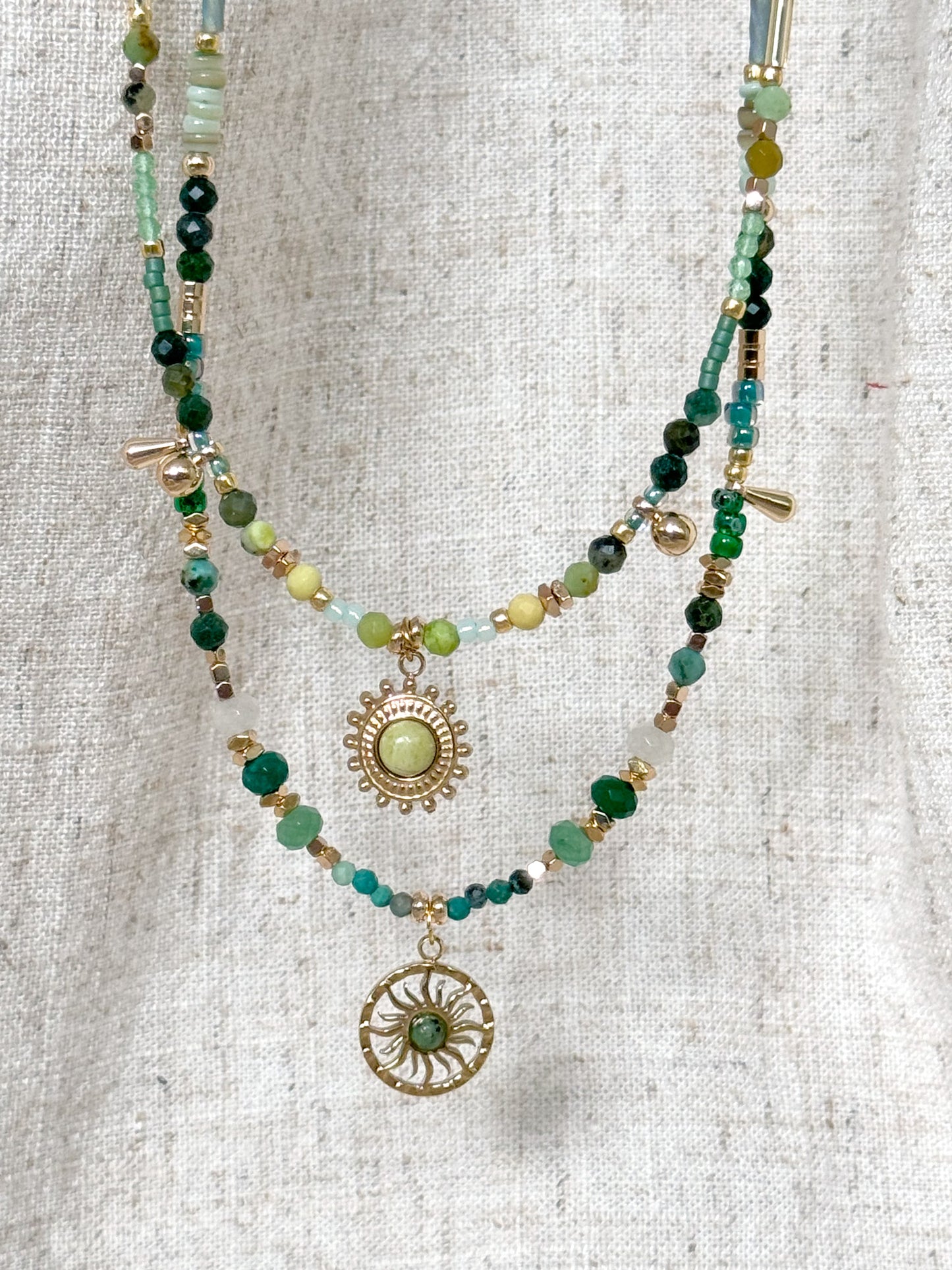 Solar Mica Necklace