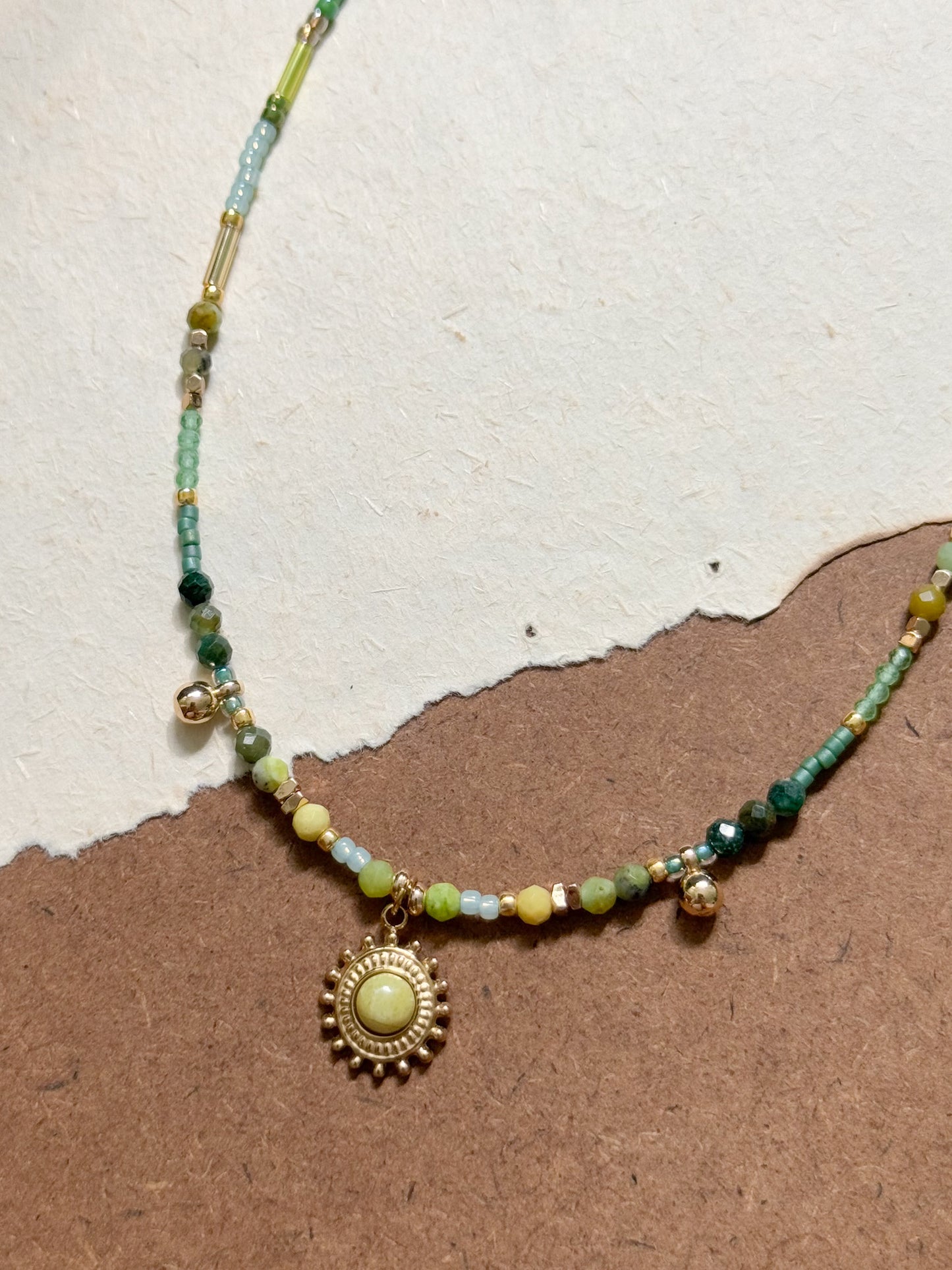 SunKissed Jade Necklace