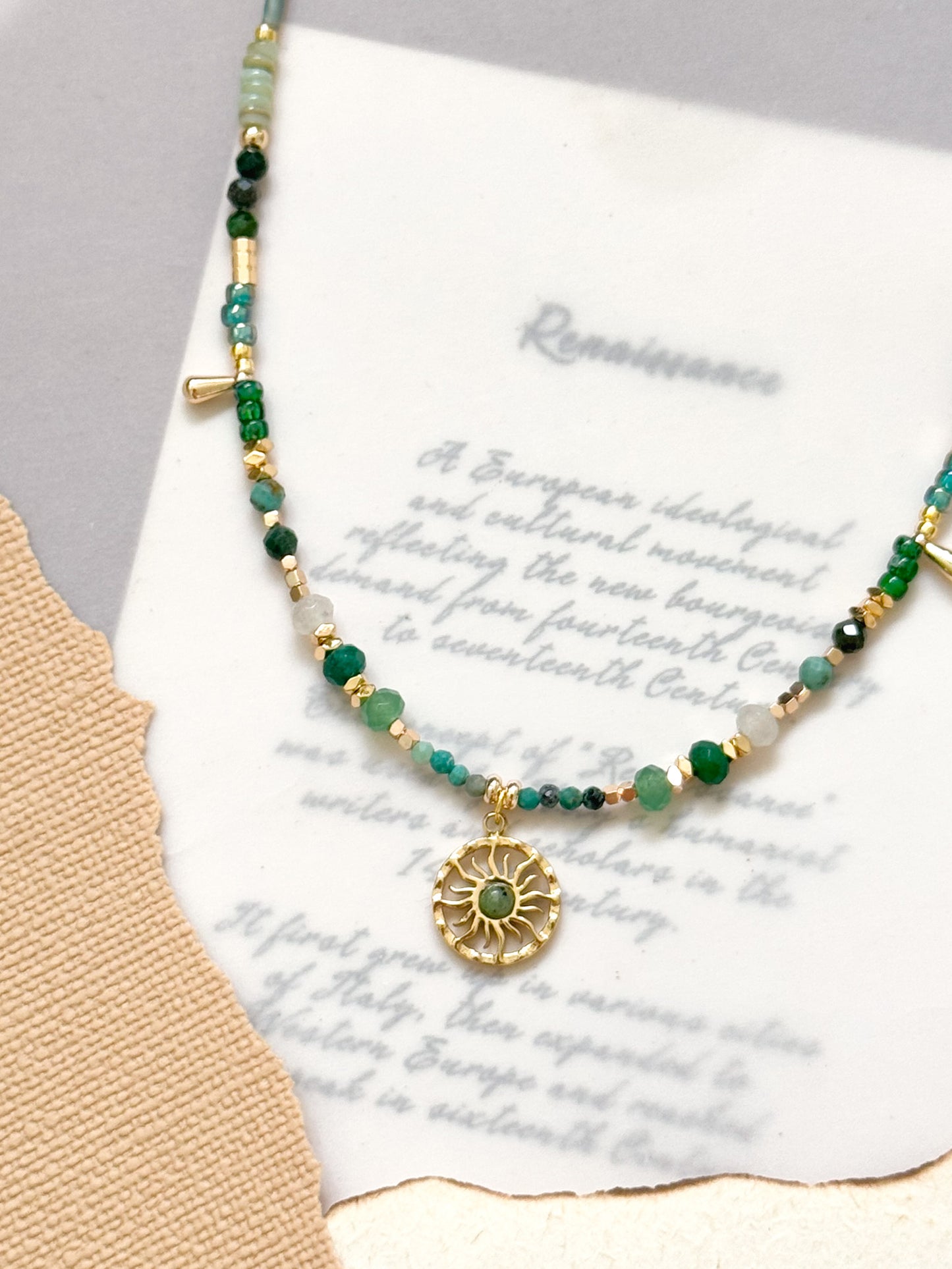 Solar Mica Necklace