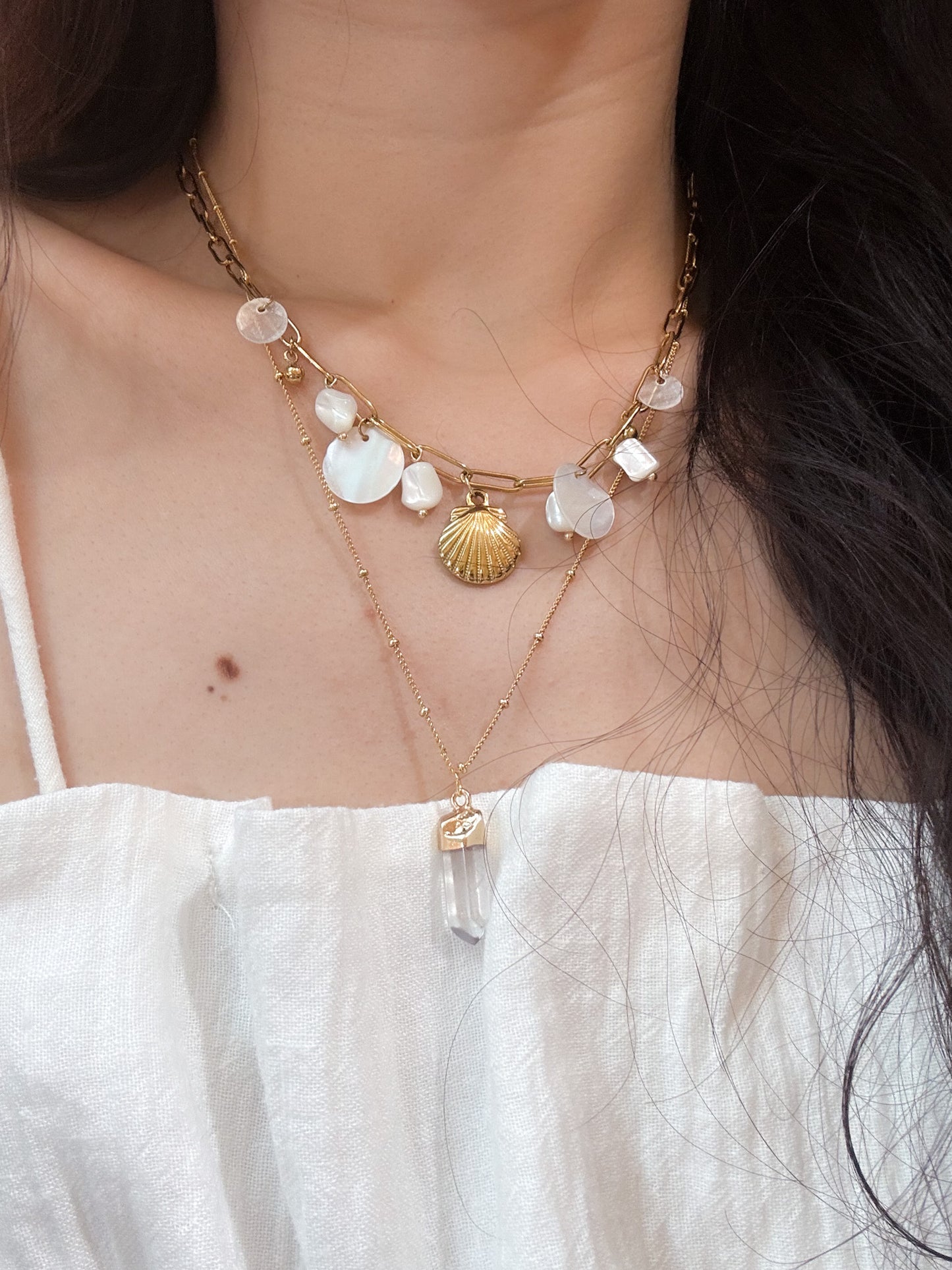Lustre Echo Necklace