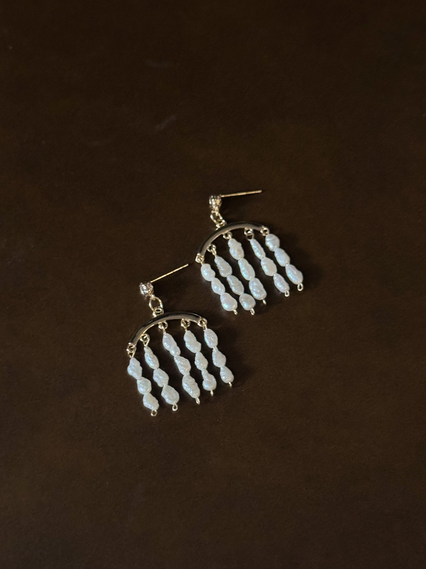 Draperie de Perle Earrings
