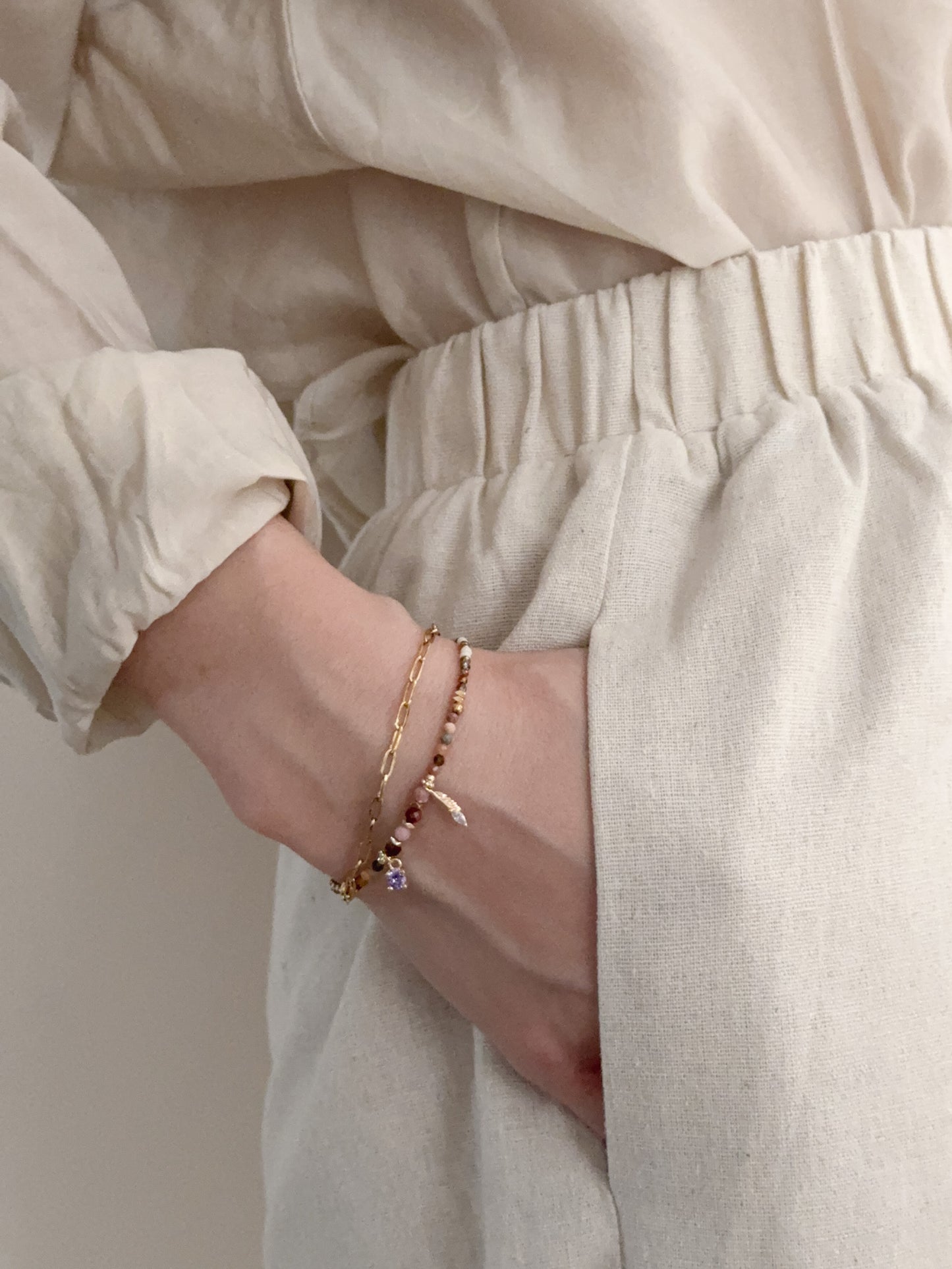 Timeless Paper Clip Bracelet