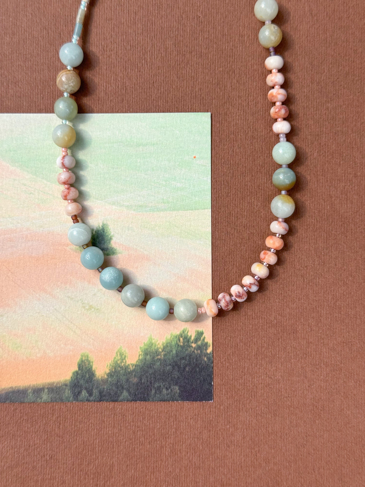 Peach Oasis Necklace