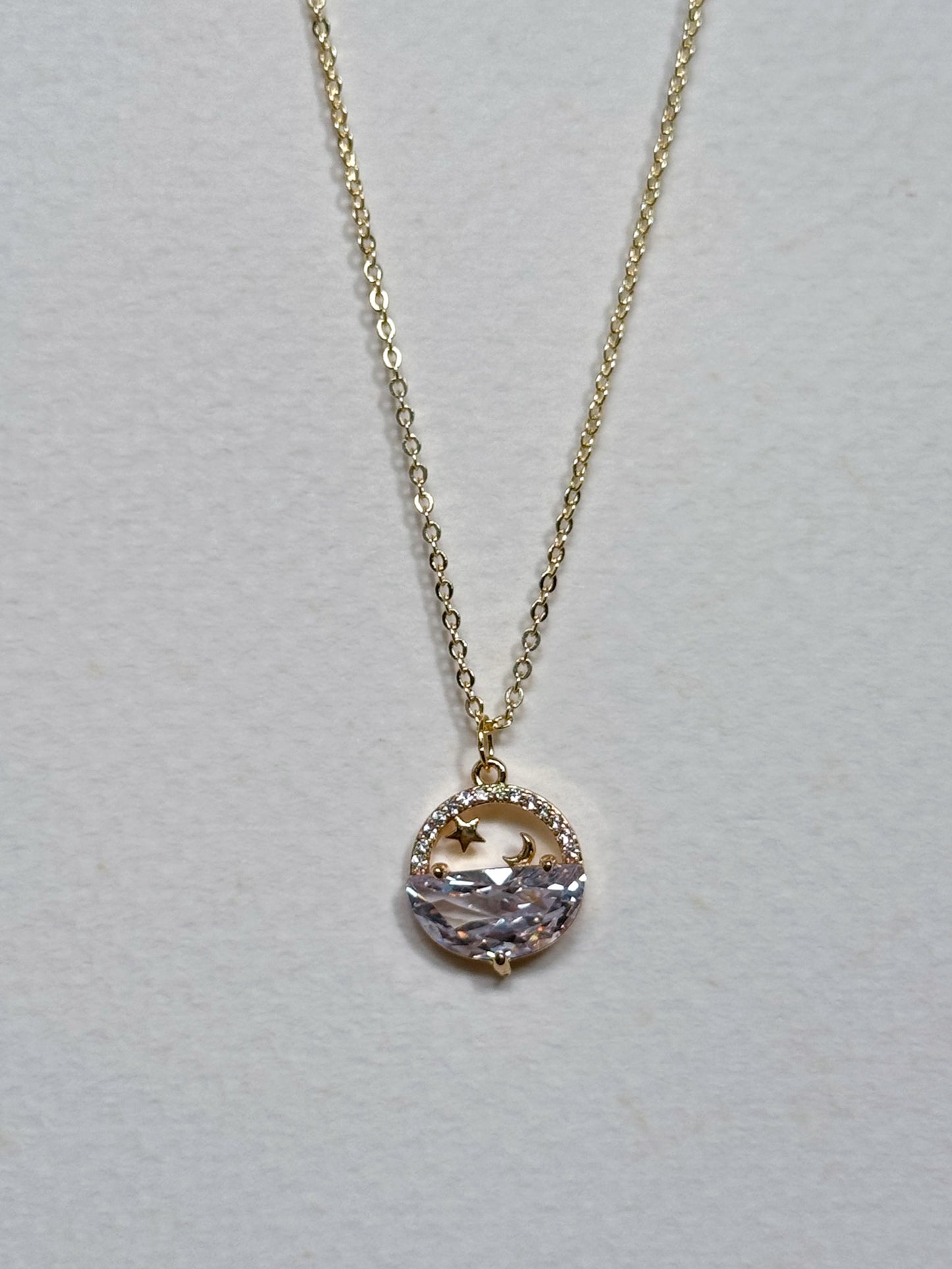 Gold Mother of Pearl Necklace (multiple designs)