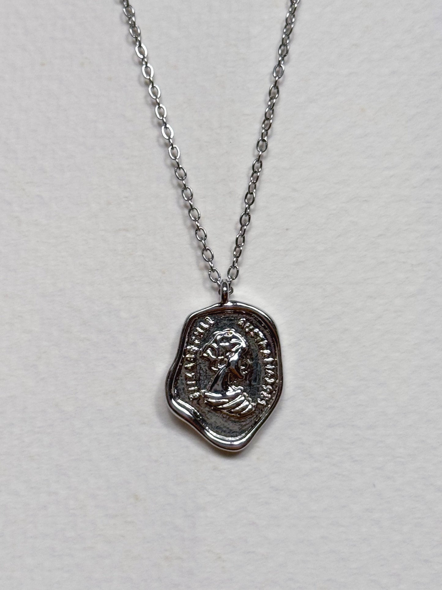 Silver Mother of Pearl Necklace (multiple designs)