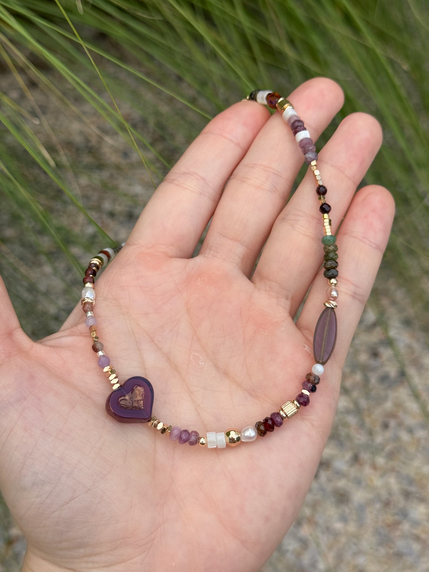 Velvet Moss Choker