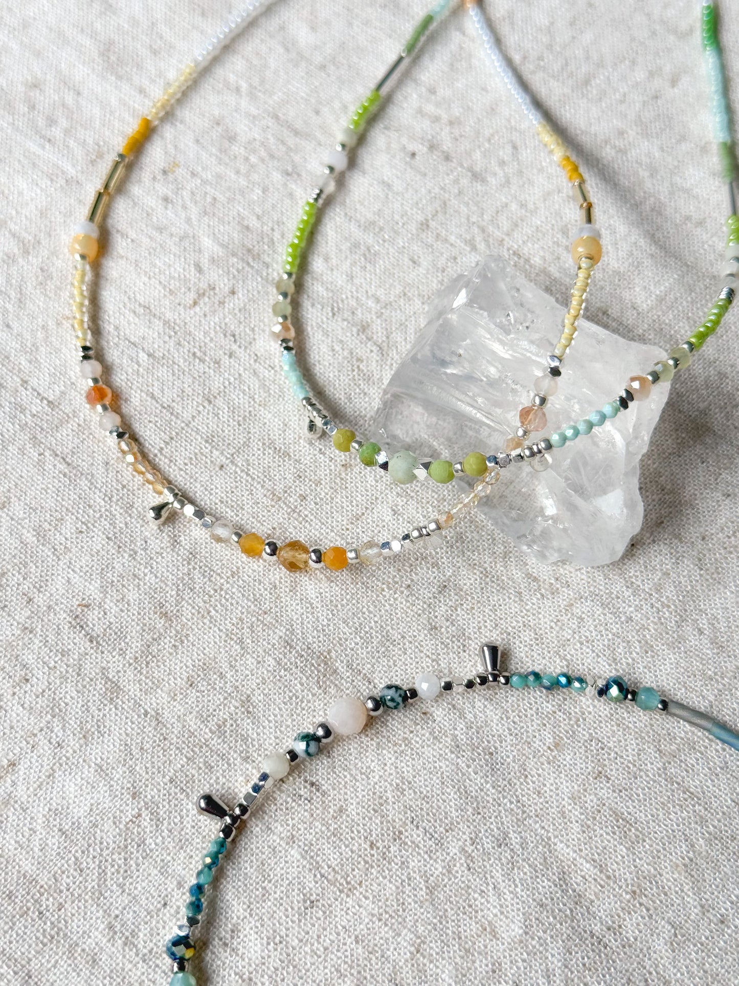 CloudKisses Necklaces in Silver (multiple colors)