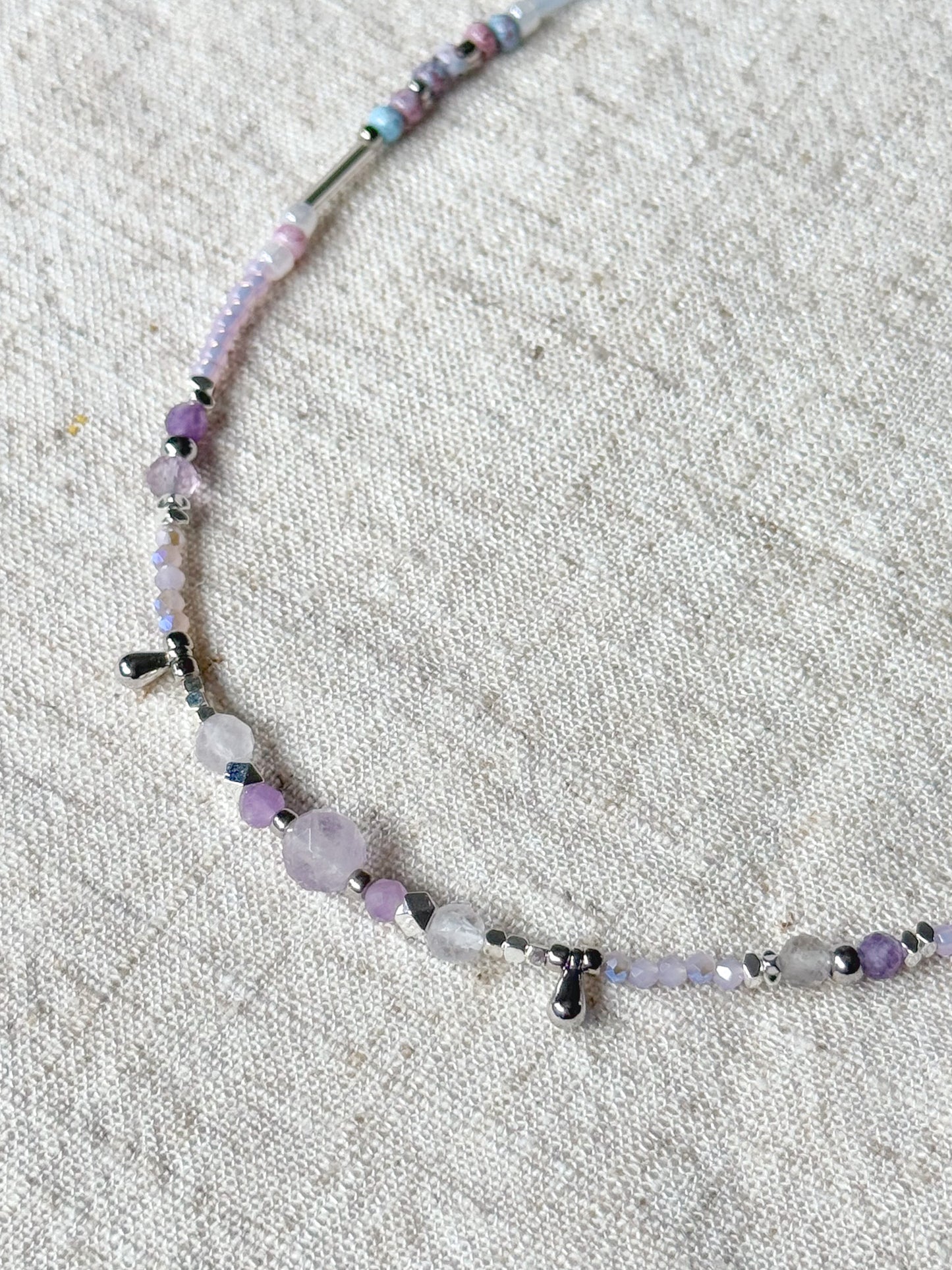 CloudKisses Necklaces in Silver (multiple colors)