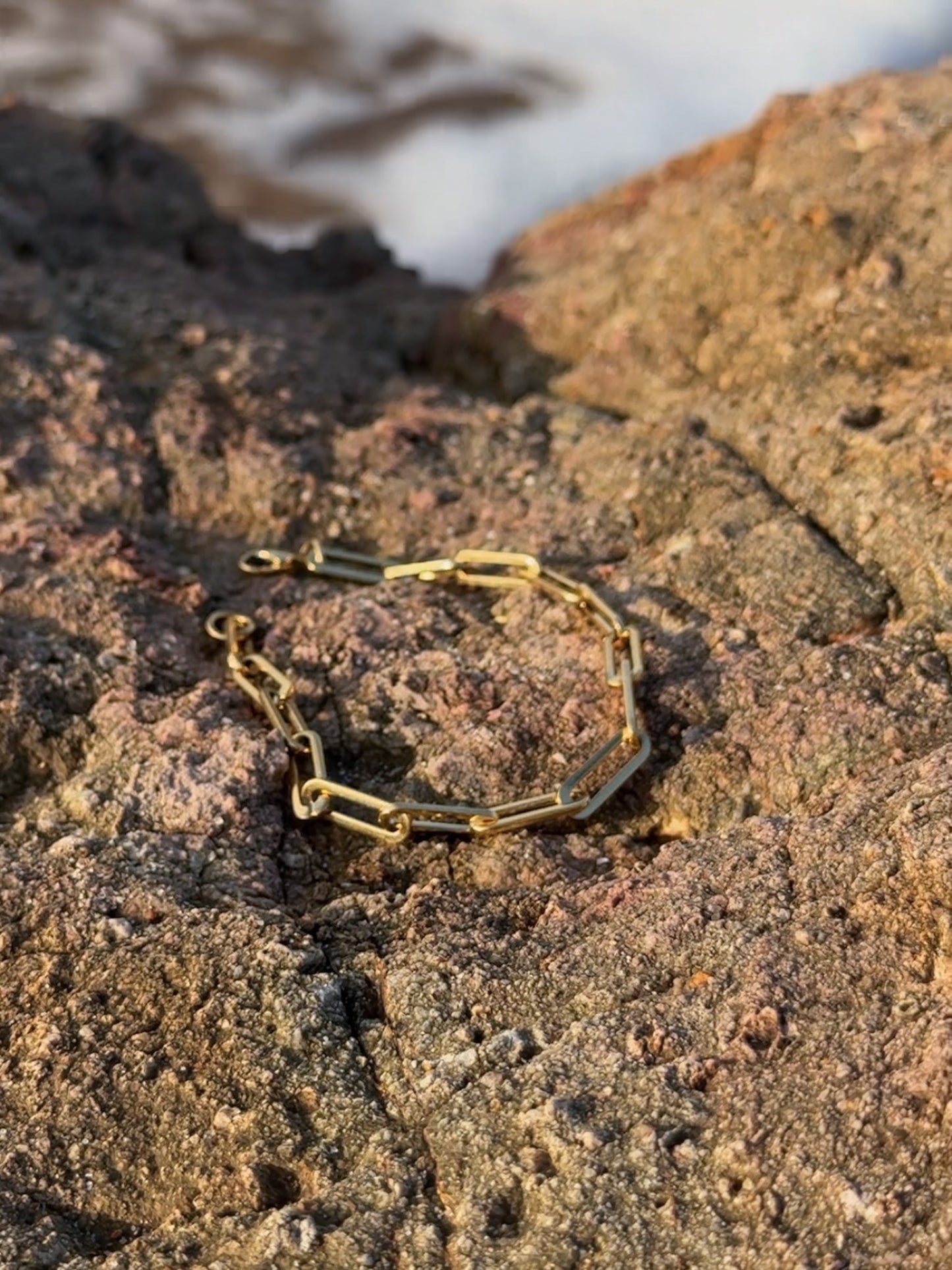 Bold Paper Clip Bracelet