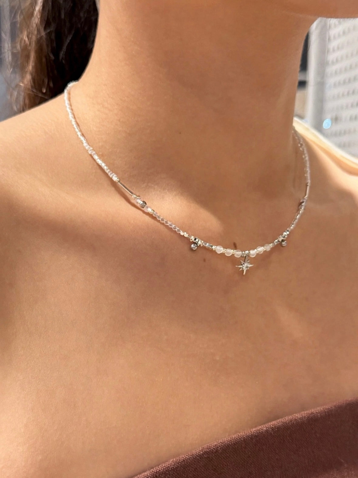Selene’s Veil Moonstone Necklaces
