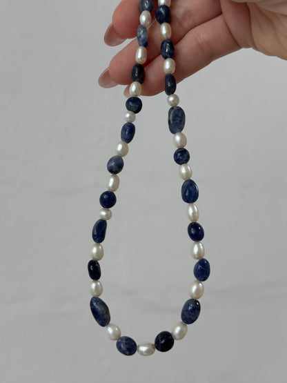 Misty Blueberry Necklace