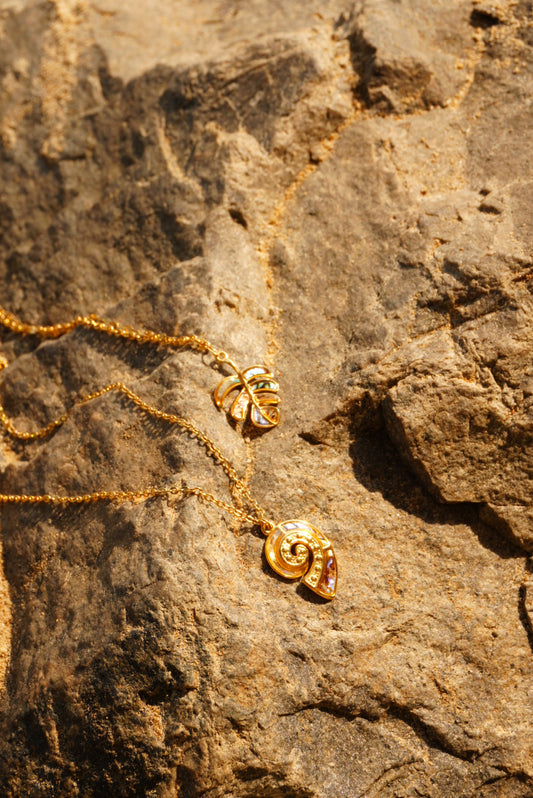Abalone Shell Necklace (2 designs)