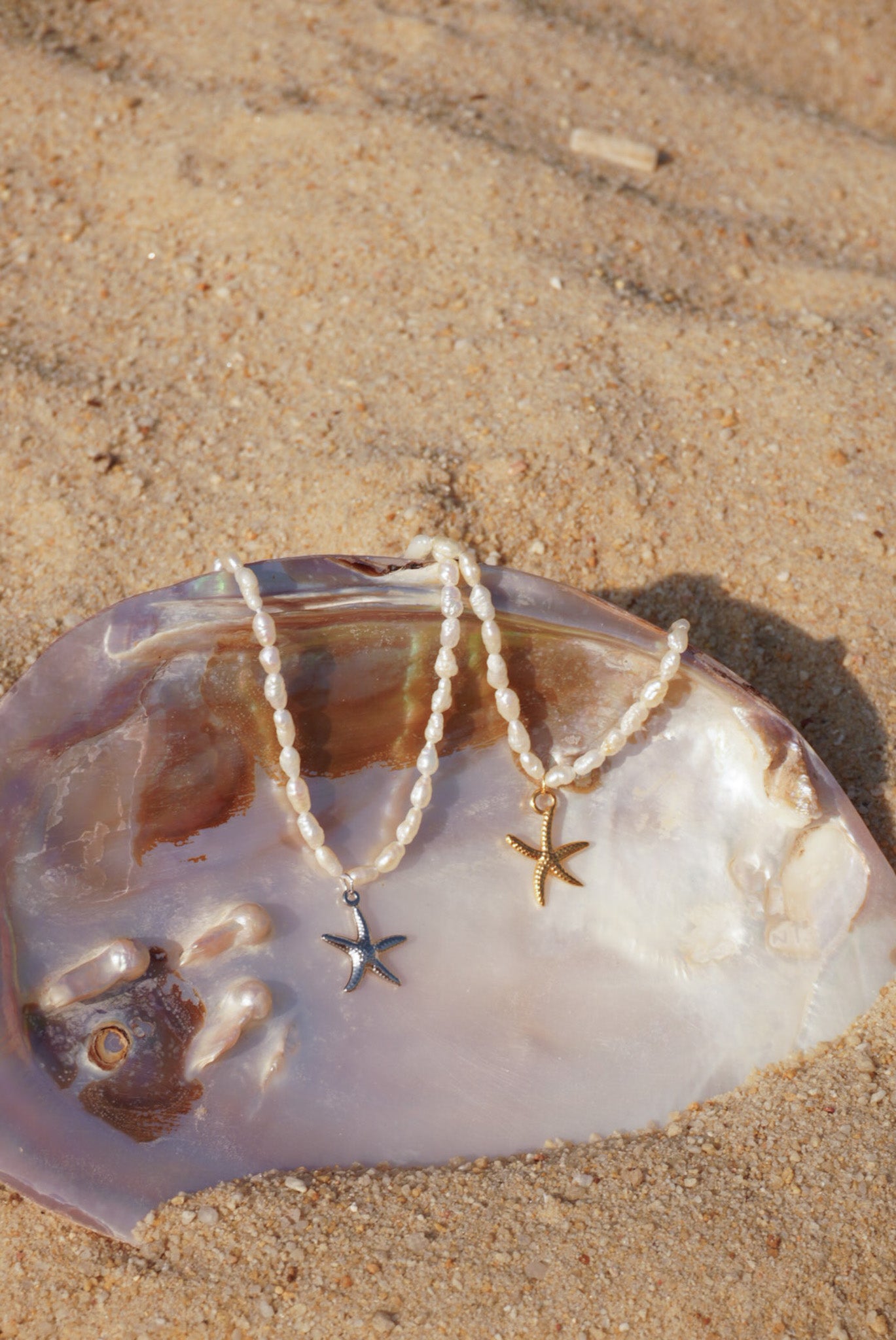 Star of the Shore Pearl Necklace