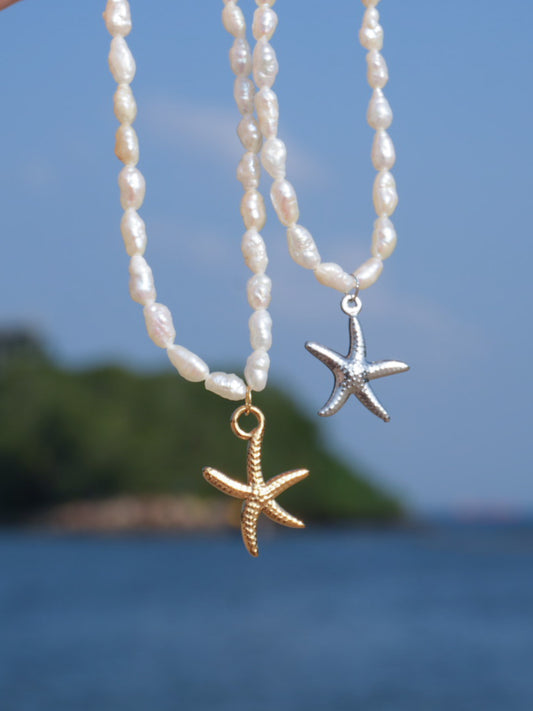 Star of the Shore Pearl Necklace