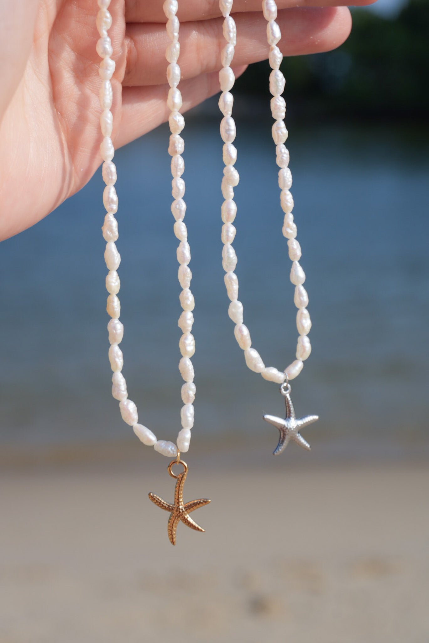 Star of the Shore Pearl Necklace