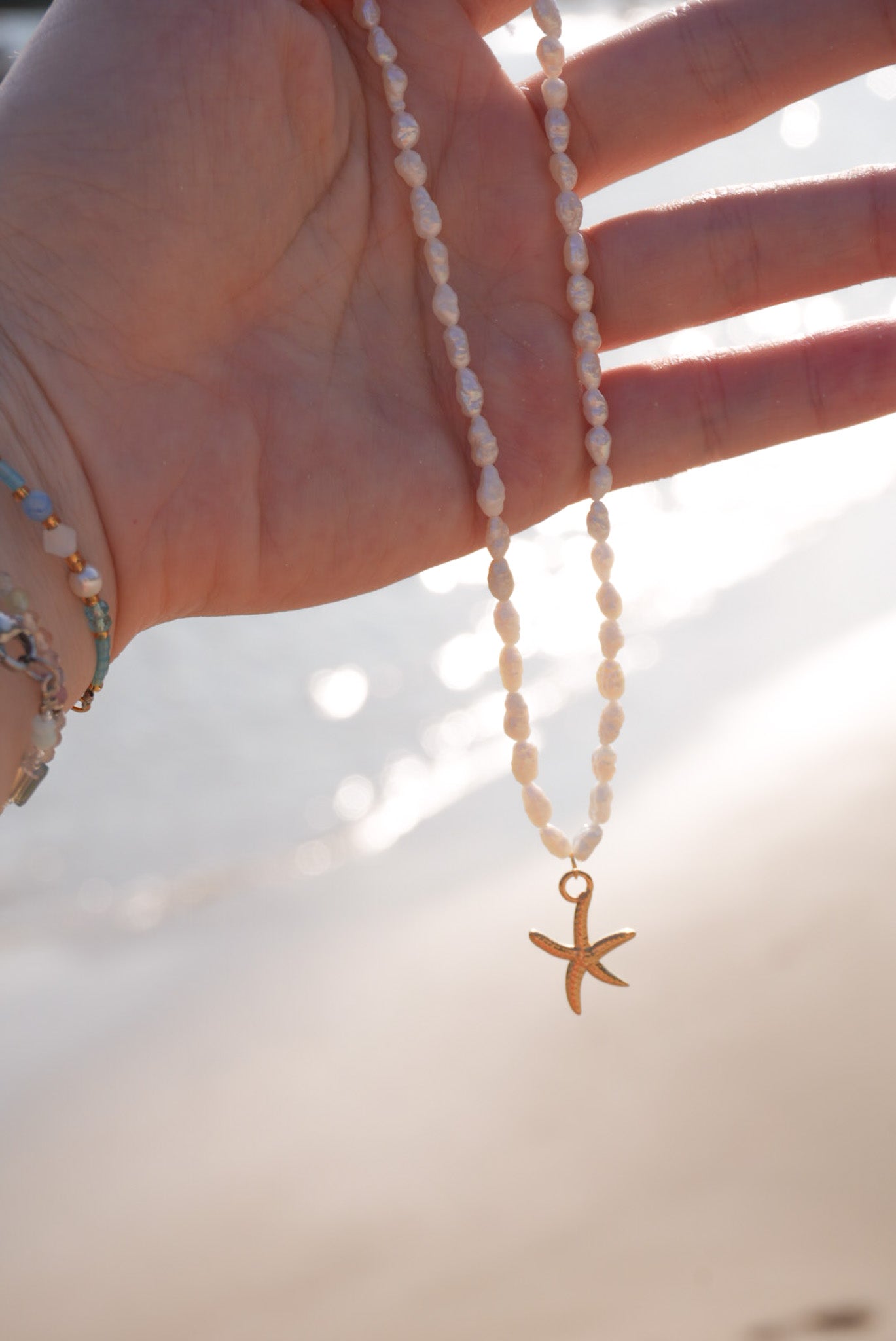 Star of the Shore Pearl Necklace
