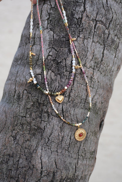 Lovers Rock Tourmaline Necklace (multiple designs)