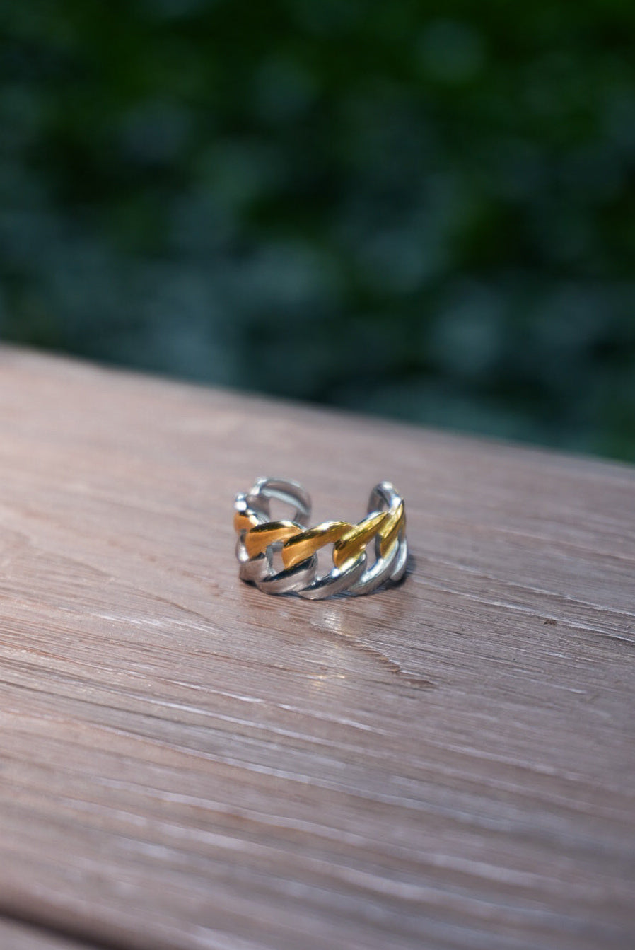 Duotone Stainless Steel Rings (7 designs)