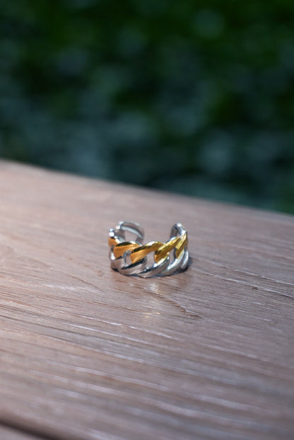 Duotone Stainless Steel Rings (7 designs)