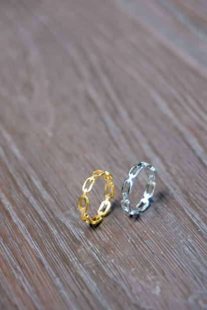18k Gold Stainless Steel Rings (7 designs)