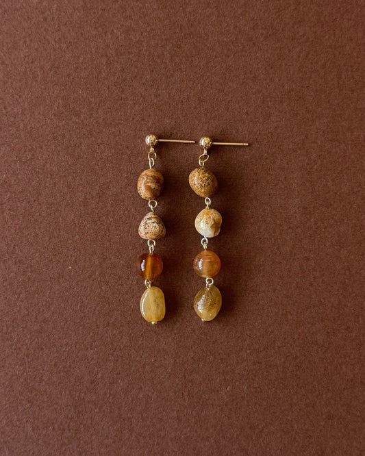 Toffee Crunch Earrings