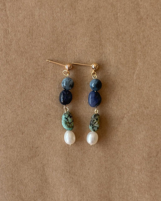 Deep Kelp Earrings