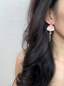 Hana Fan Gold Chain 3.0 Earrings