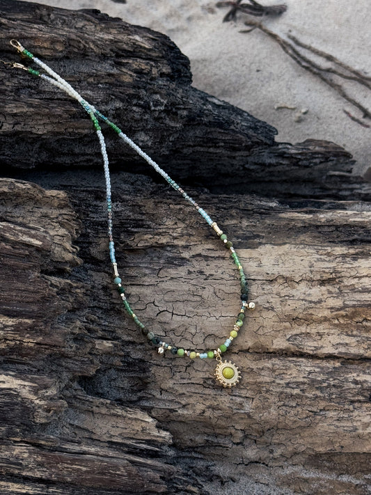 SunKissed Jade Necklace
