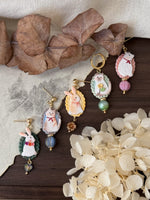 Load image into Gallery viewer, Fairy Garden Earrings
