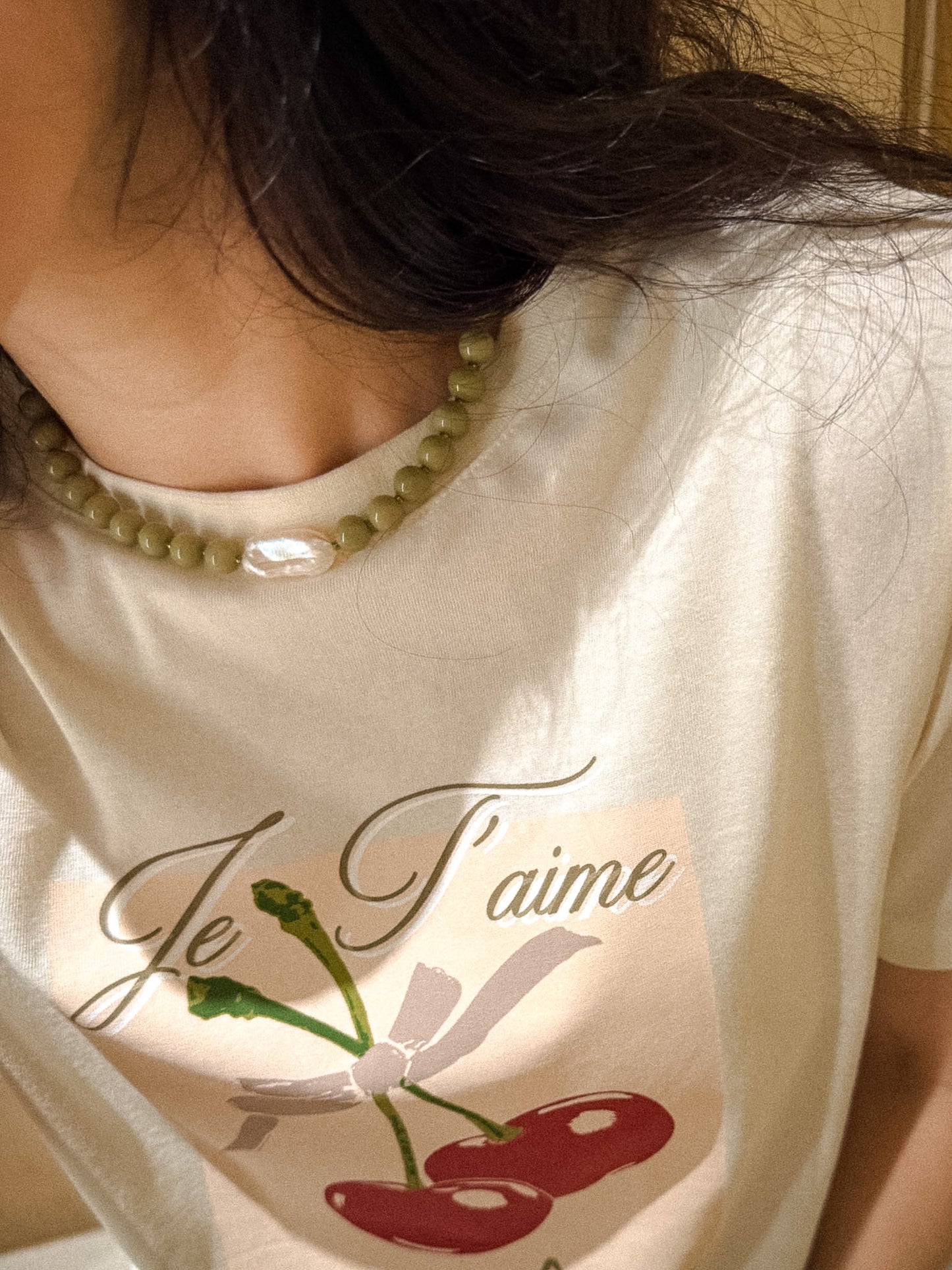 Miya Necklace - Avocado alashan